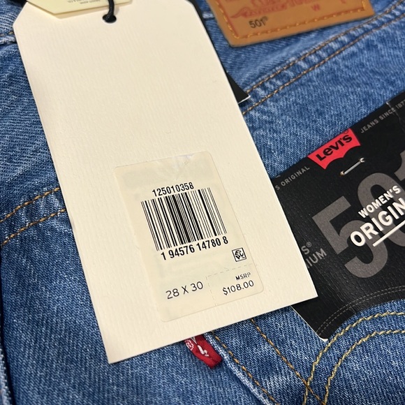 Levi's® Premium 501® ORIGINAL FIT WOMEN'S JEANS - Picture 5 of 13